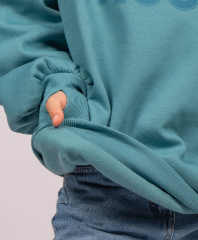 DMB KIDS 9343 Худи утепленное ( оверсайз ) фото