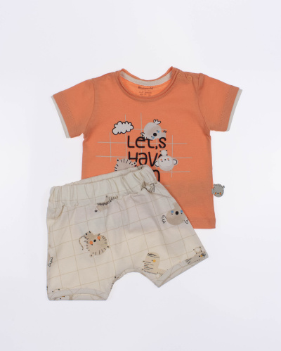 MINIWORLD 18265 Костюм (цвет: Оранжевый\бежевый) MINIWORLD 18265 Костюм (цвет: Оранжевый\бежевый)